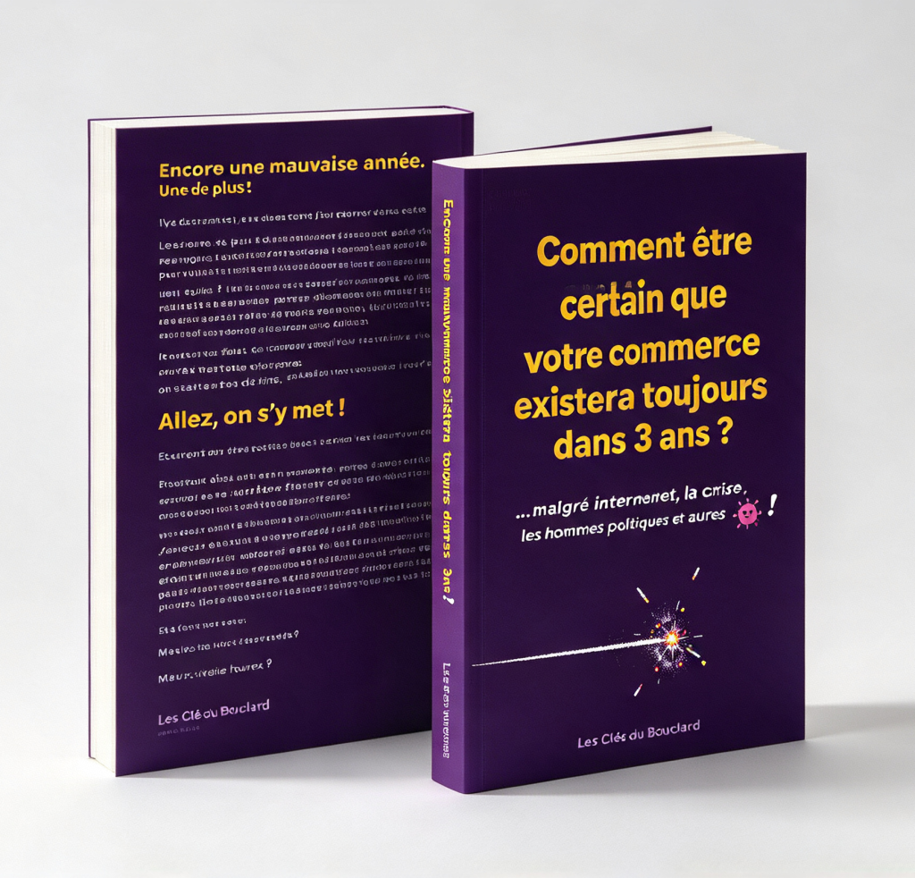 Livre "Comment être certain que votre commerce existera toujours dans 3 ans ?"